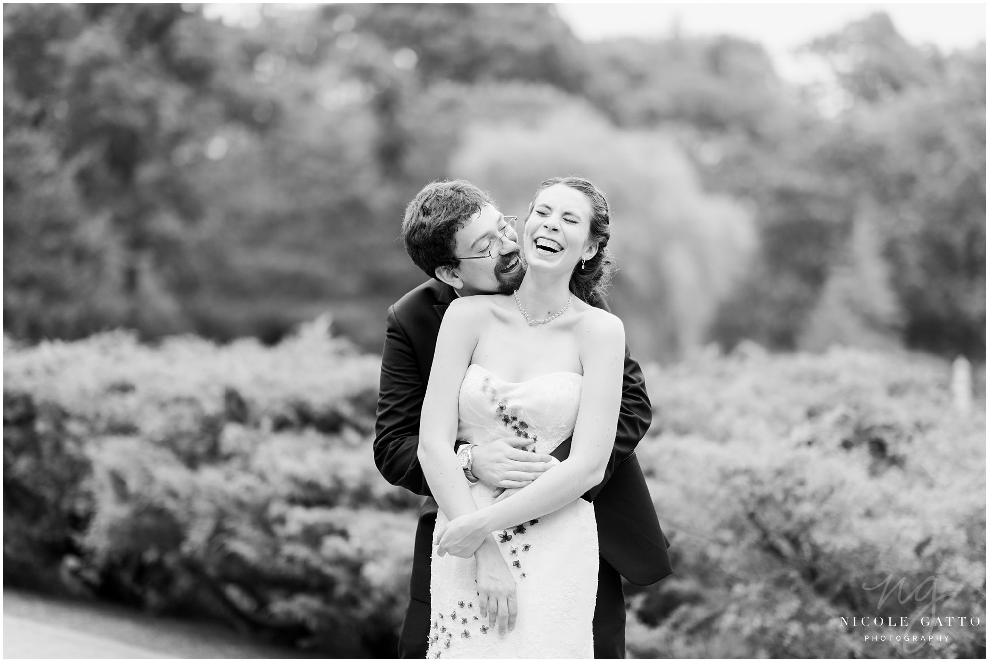wedding portraits at Japanese Gardens